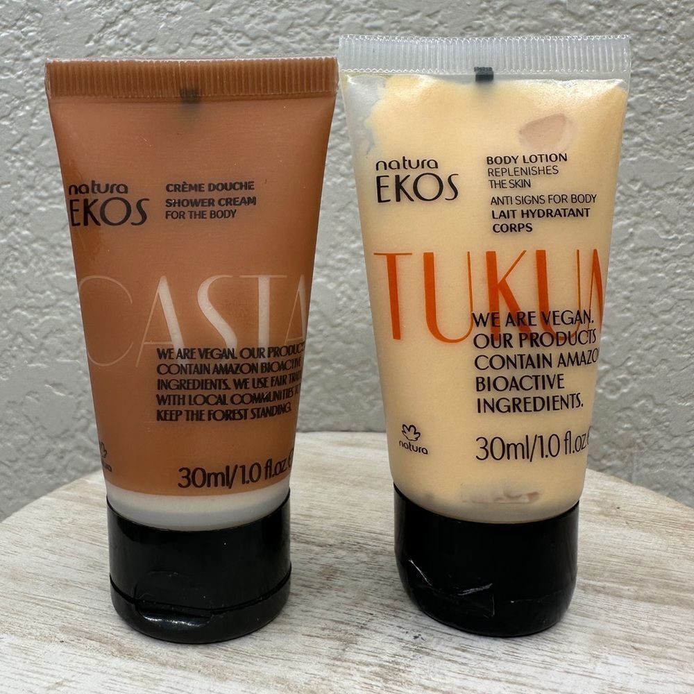 $9‎ 🌙 Natura Ekos Shower Cream & Body Lotion VEGAN 🆕